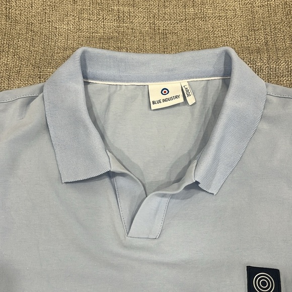 Men’s Blue Polo - Picture 3 of 5